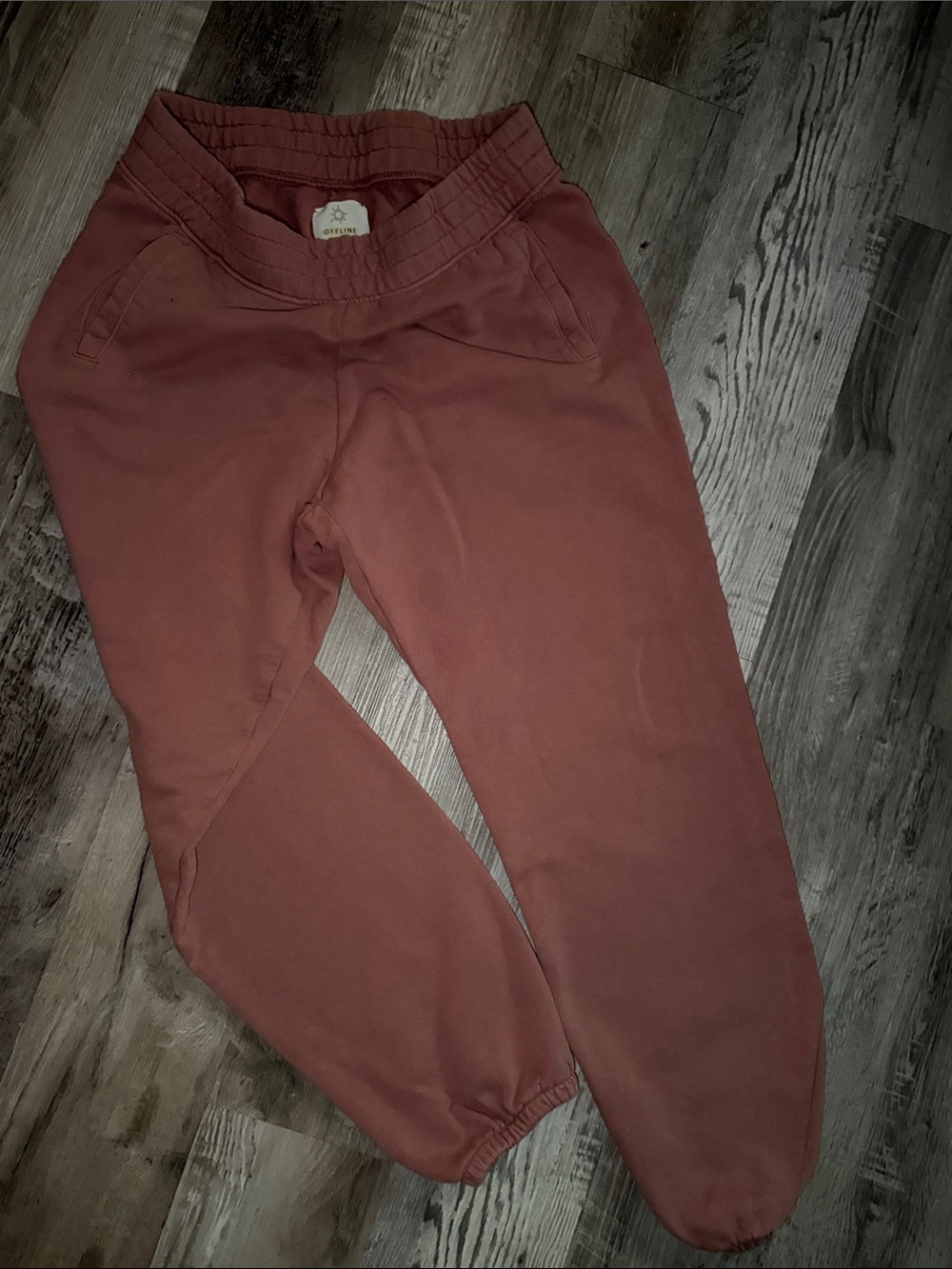 Offline by Aerie Pink Jogger